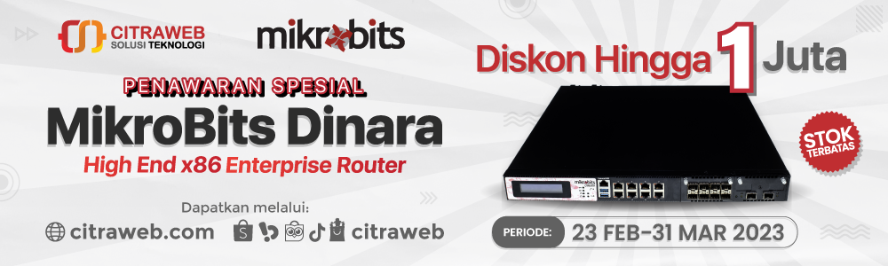 Citraweb - MikroTik - Cambium Networks - MikroBits